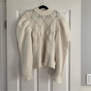 Target Puff Sleeve Long Sleeve Sweater